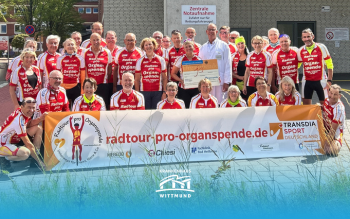 Mehr über den Artikel erfahren Radtour pro Organspende 2026